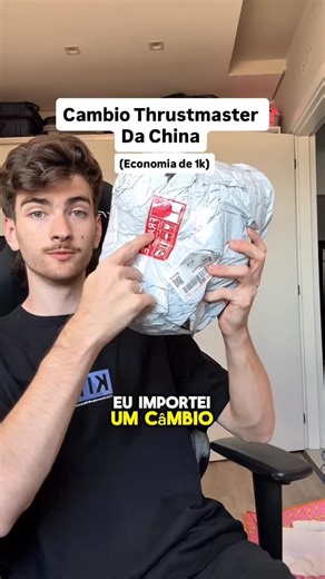 Nico on Instagram: "Comprei um cambio Thrustmaster pro simulador chines do acbuy"