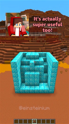 Hole Filler Mod!🤯 #minecraft