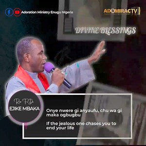 Divine blessings from Rev Fr Ejike Mbaka | Adoration Ministry Enugu Nigeria - AMEN