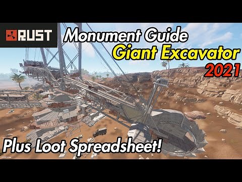 Rust Monument Guide - Giant Excavator - 2021