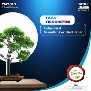 Tiscon 550SD rebars are manufactured through sustainable methods that help reduce the negative impact on the environment. Please visit our website https://tatatiscon.co.in/ to know more! #TataTiscon #TataSteel #Tata #Tiscon550SD #EnvironmentallyFriendly #SustainableRebars #EcoFriendly | Tata Tiscon World