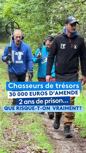 💍 🚔 Avec 250.000 adeptes en 2025, la détection de métaux n’a jamais été aussi populaire en France. Problème : la loi en la matière est floue mais une chose est sûre : ceux qui ne les respectent pas risquent jusqu’à 2 ans de prison et 30 000 euros d’amende. #detectorists #poeleux #france #archeologie #histoire | France 3 Nouvelle-Aquitaine