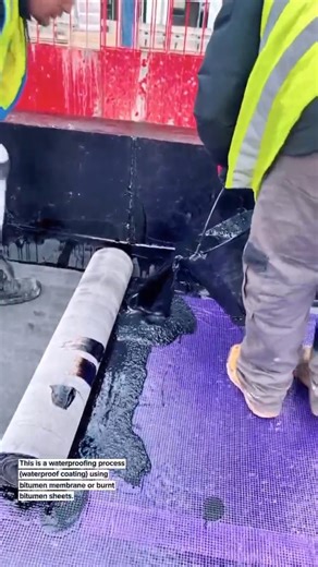 Professional Bitumen Membrane Waterproofing Process | Ultimate Roof & Foundation Protection