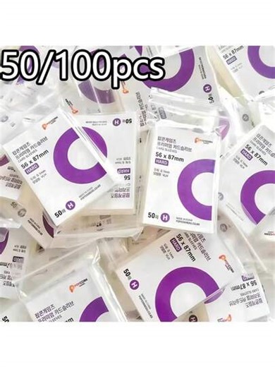 100/50pcs/Pack, Card Sleeves, Special Photo Protection Film, Popcorn Card Sleeves, Starry Sky Protection Film, Transparent High-Definition Protection Film, Photo Album, Holographic Protection Film For Photo Storage, Perfectly Suitable For Film Albums And Loose-Leaf Albums, Protection Film Set, Suitable For Travel, School, And Storage. | SHEIN