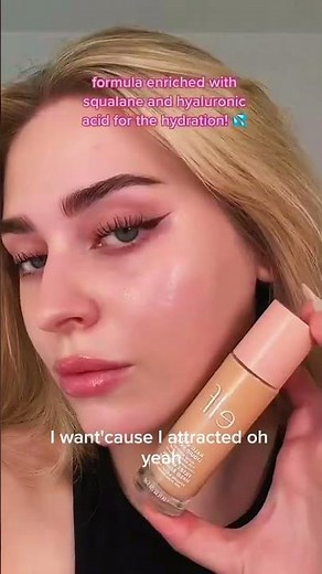 testing e.l.f. halo glow on my skin #elfcosmetics #glowup