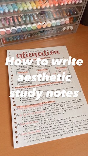 sophie studies 📝✨ on Instagram: "HOW TO MAKE YOUR NOTES ✨AESTHETIC✨ ——————————————— QOTD: typed or handwritten notes? You absolutely don’t need to write pretty notes if that is not helpful for you! But if you want to elevate your notes, here are some tips: [🗄️] Organise your notes -> plan before starting your notes -> use sun-headings and dividers to separate sections -> box off important information [🌈] Use a nice colour scheme -> try not to use too many colours -> consider different types o