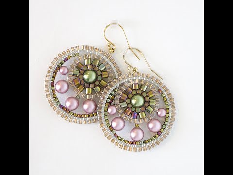Beadweaving Tutorial: Daybreak Earrings