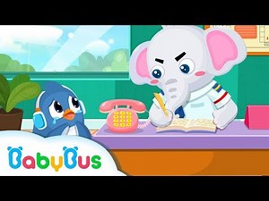 Rudolph Can't Find His Father | Get Lost in Supermarket | Kids Safety Tips | BabyBus