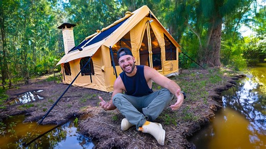 Amazon's giant tent vs. the swamp