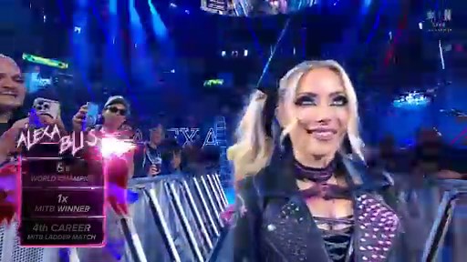 WWE Money In The Bank 2025 - Alexa Bliss vs Roxanne Perez vs Naomi vs Stephanie Vaquer vs Giulia vs 