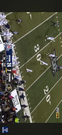 I believe this interception is a result of film study by AZ. No motion to indicate man or zone. QB should see the gap closing on the out and go deep to either #8 I think at the bottom of the screen who looks like he’s getting ahead of the DB. Not sure things will change at CO until they figure out exactly what their identity is going to be. | Deric Blanton | Facebook