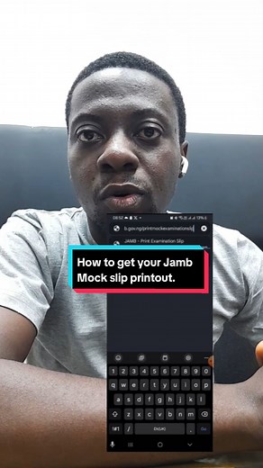 How to Print Your JAMB 2025 Mock Slip Easily