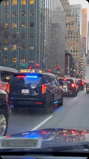@lights_and_sirens0 | United States Secret Service passing through traffic on 5th Ave in manhattan #lights #sirens #whelen #core #whelencore #flycar #community... | Instagram