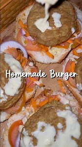 Easy Quick Homemade Burger!!|Burger|Easy Recipe #cooking #food #burger #homemade #easyrecipe