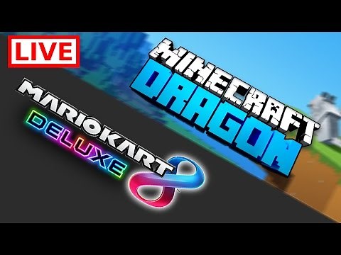 MINECRAFT DRAGON UND MARIO KART 8 DELUXE!