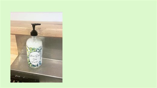Organic Dish Soap: Natural, Eco-friendly Soap for Dishes Toxin Free Xero Waste Dishwashing Liquid With Lemon Glass Dispenser - Etsy