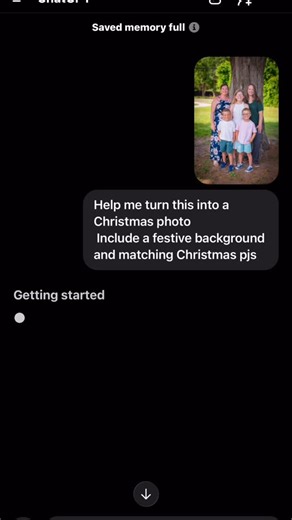 Elle MacRae on Instagram: "This year I asked AI to turn our family photo into a Christmas card… and wow. Let’s just say it delivered holiday horror instead of holiday cheer. 😂🎅 Perfectly awful. Perfectly us. Honestly, I might frame it. christmas card fail | ai christmas card | funny christmas photo | holiday photo fail | christmas memories | family christmas chaos | mom life unfiltered | perfectly awful christmas"