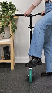 LaScoota Kick Scooter for Kids Ages 6+, Teens & Adults, Large 8" Sturdy Urethane Wheels. Adjustable Handlebar, Lightweight, Foldable, 220lbs Max Load