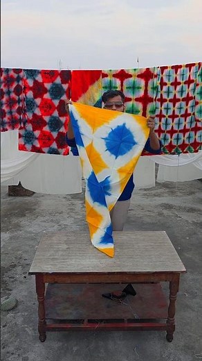 Quick tricks tie-dye #easy #diycraft