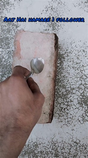 Day -1 Challenge for the Spoon vs brick 🧱