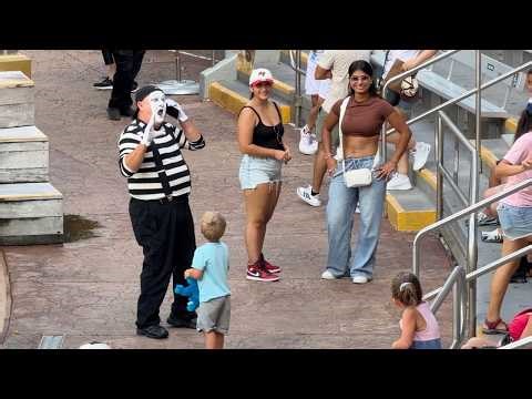 Tom the Mime picked his dance partner 😂