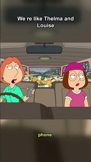 Family Guy Lois and Meg's Hilarious Road Trip Bluetooth Struggle