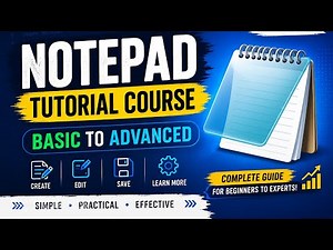 Part-1 Introduction #notepad #computer #software