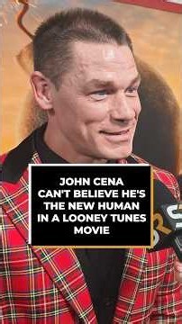 John Cena Can't Believe He's The New Human In A Looney Tunes Movie