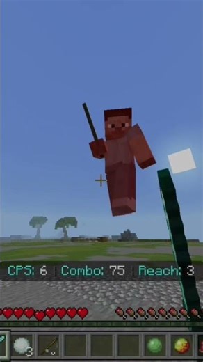 Training...Low CPS #minecraft #pvpmontage #pvpmontage #skywars #bedwars #combo #fyp