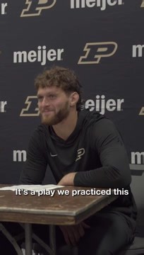 Ryan Browne Discusses Electrifying Touchdown for Boilermakers