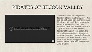 Pirates of Silicon Valley