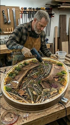 Amazing Epoxy Table Build – From Wood to Luxury Masterpiece! ✨