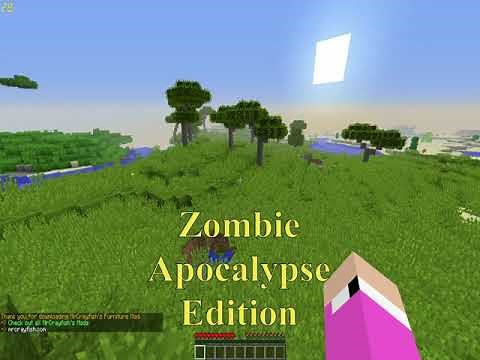 Beating Minecraft - Zombie Apocalypse Edition | Mustard Virus Mod