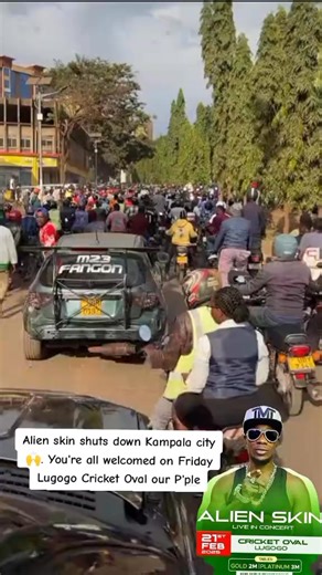 Wuhuu wuhuu Alien skin shuts down kampala | FLECK DJ