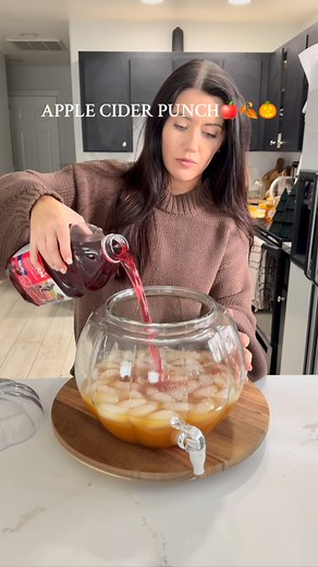 6.6K views · 17 reactions | Apple cider punch! This is the perfect...