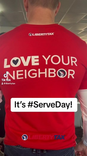 It’s #ServeDay here at Liberty Tax! By volunteering at several locations, we served the DFW community by donating 1400 winter clothing items, 20 letters to seniors living at assisted living facilities, and 720 lbs of non-perishable food items to organizations in the surrounding areas. Our team volunteered at @missionarlington and also @mealsonwheels, where we prepared 2050 breakfast meals for the ones in need. Meals on Wheels has been serving Tarrant County for 50 years. This amazing organizatio