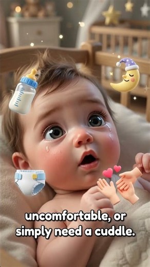 Why Do Babies Cry? 👶 The Science Behind a Baby's First Language #shorts