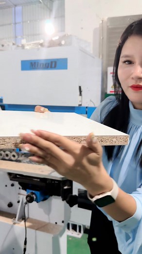 Automatic edge banding machine, let's take a look at the effect of edge banding. If you can come to our factory, we can give you a test machine in person, so that you can experience the stability of the machine on the spot.#WoodworkingMachinery#Edgebandingmachinemanufacturer#Manufactureroffull-automaticedgebandingmachine | Guangdong Shunde Mingdiao Electromechanical Co., Ltd