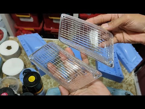 Homemade light cover lens - BMW sign tail lights repro