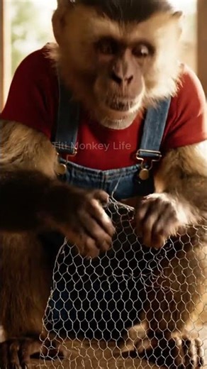 Baby Monkey NaNa Collects Eggs and Encounters a Giant Python!#babymonkey #nanamonkeylife