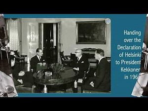 WMA Declaration of Helsinki 1964 beginnings - historical photos