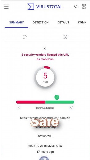 SAFELY Test your Antivirus with the EICAR File #shorts