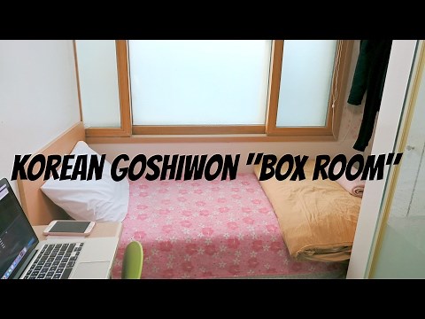 Korean Goshiwon Room Tour - Gangnam, Seoul
