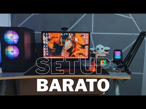 Tour pelo Meu Setup Gamer Simples e Barato 2025 – Dá para Jogar Assim?🎮