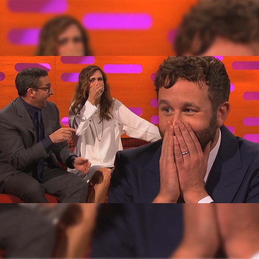 A look back at this iconic moment for your viewing pleasure! #SteveCarell #KristenWiig #ChrisODowd | The Graham Norton Show