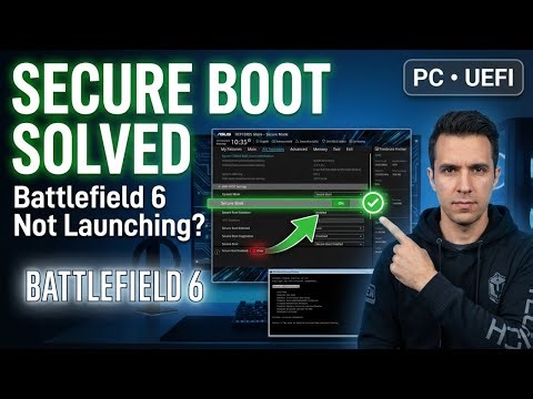 Fix Secure Boot Not Enabled Error in Battlefield 6 (Step-by-Step Guide)