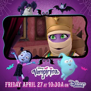9.6K views · 188 reactions | Celebrate Mummy's Day with an all-new, fang-tastic Vampirina!  Friday at 10:30a on Disney Channel! | Disney Jr. | Facebook