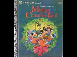 Disney's Mickey's Christmas Carol Book Read Aloud