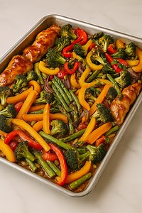 Sheet pan chicken teriyaki | Robyn Q