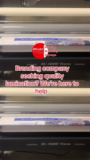Professional Lamination Services for Branding Projects